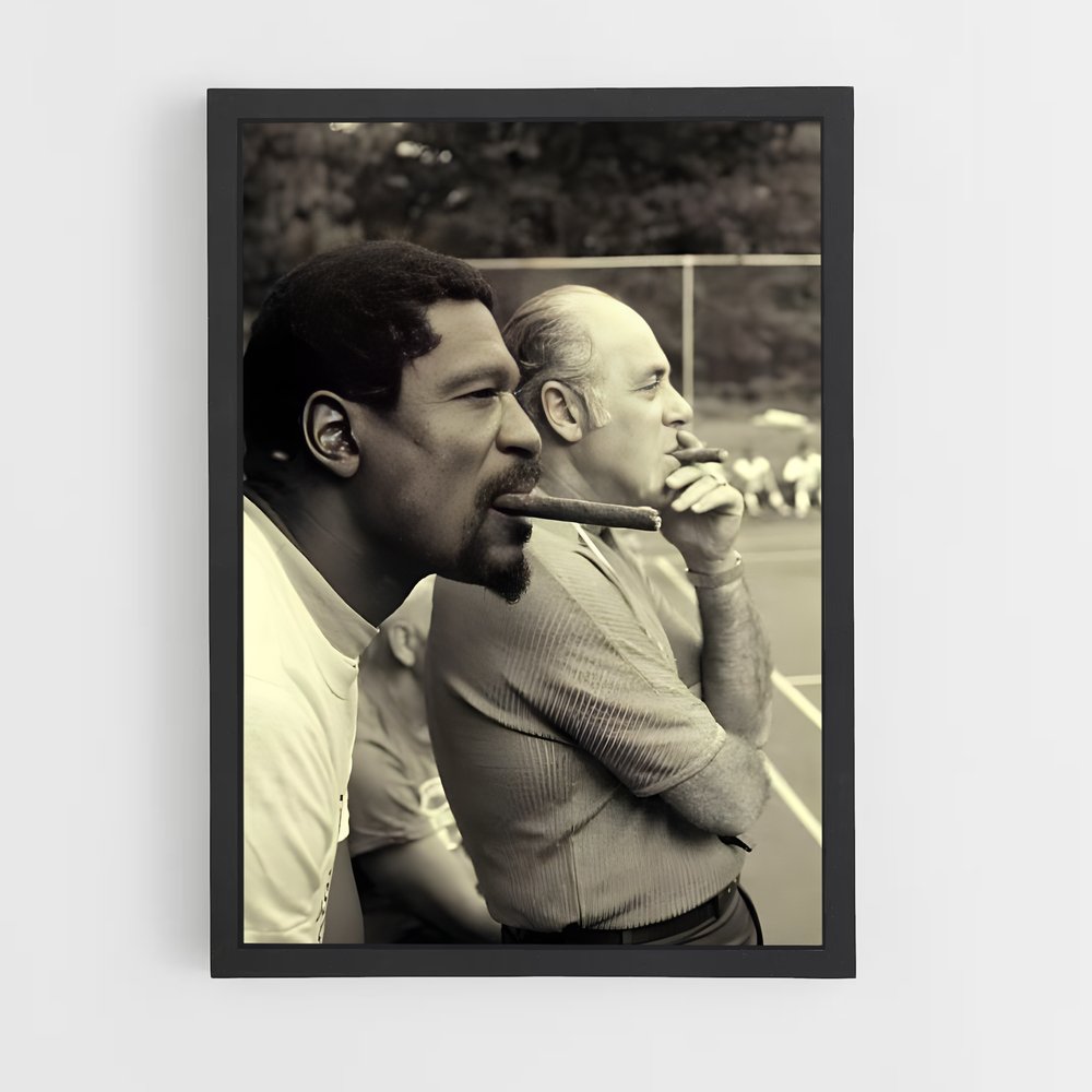 Poster Les Fumeurs de Banc – affiche Basketball (vue 2)